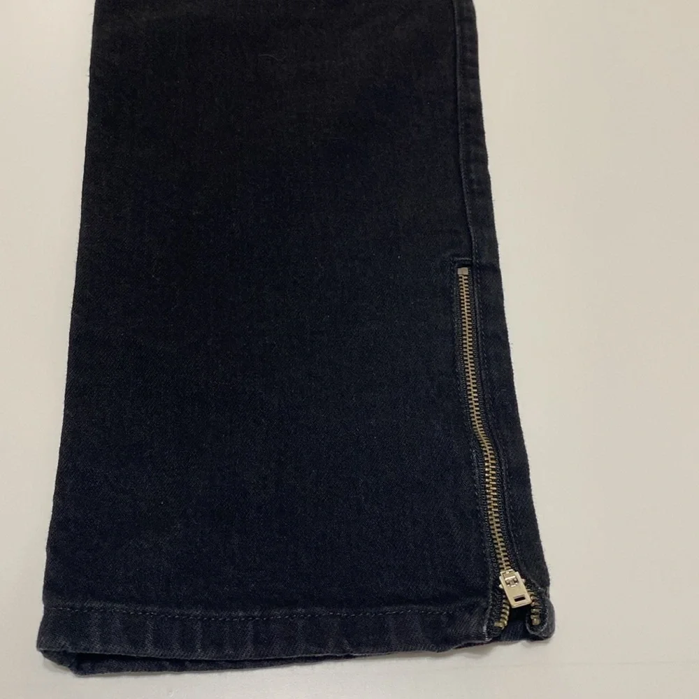 Social Tourist High Rise Ankle Zip Jeans
